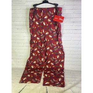 NEW Disney Snow White Grumpy All Over Print Sleep Sleepwear Pajama Pants Mens XL